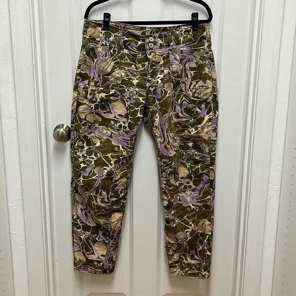 Pilcro The Wanderer Utility Printed Low Rise‎ Pants - Size 31 - Picture 2 of 10
